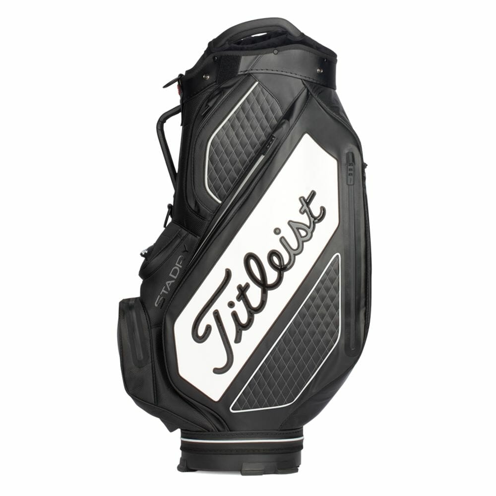 titleist jet black premium stadry waterproof golf cart bag