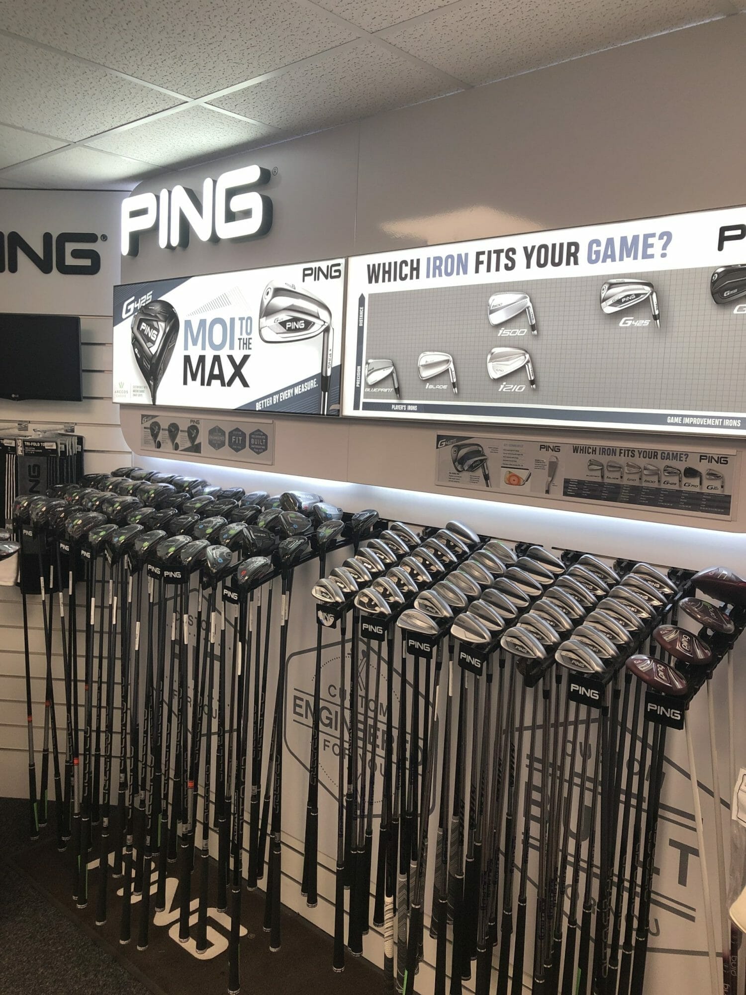 Ping Custom Fitting near Leeds and Bradford in West Yorkshire