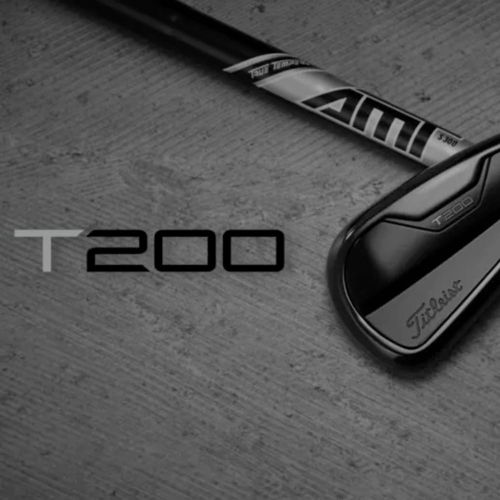 Titleist T200 Jet Black Irons - Limited Edition