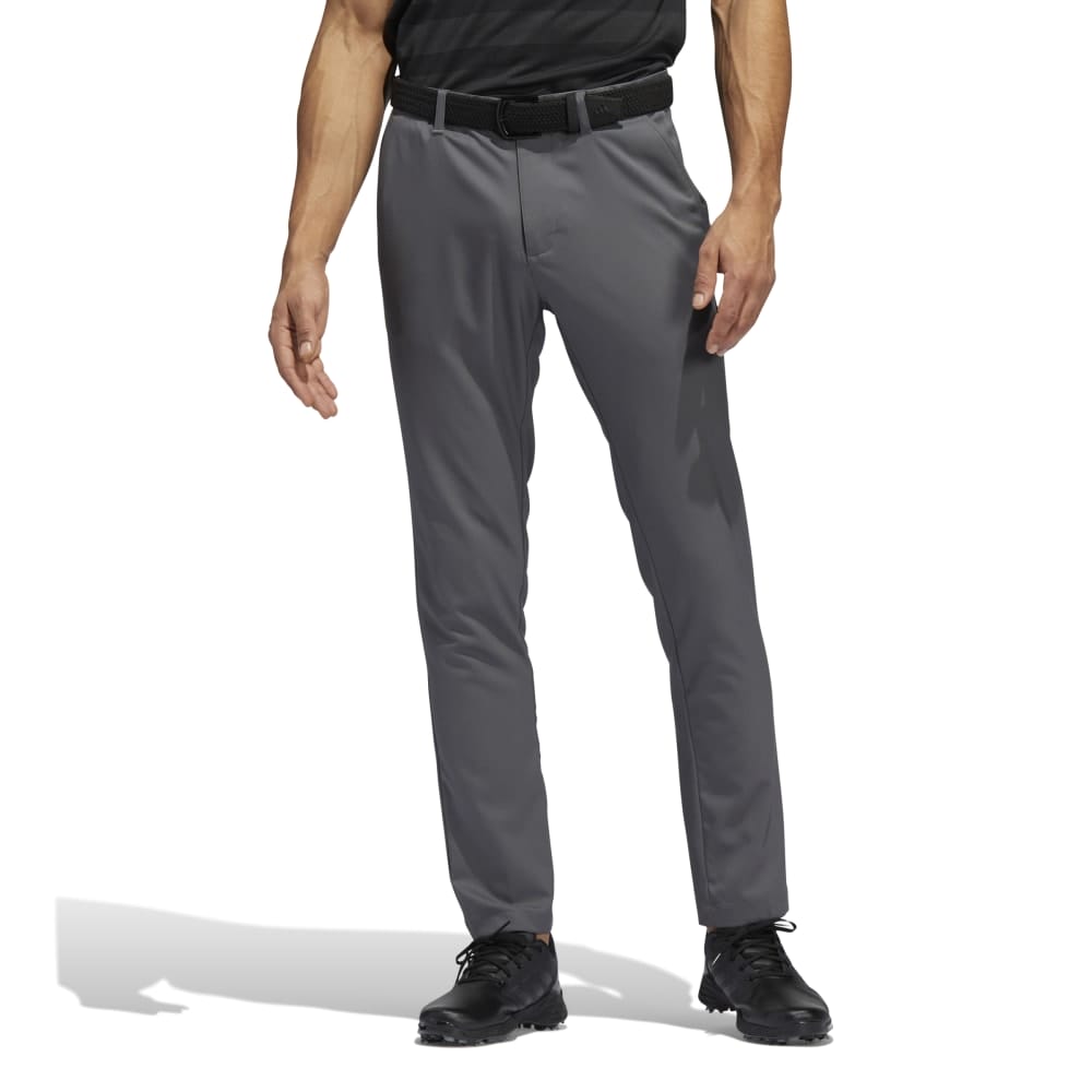 adidas Golf Ultimate 365 3-stripe tapered trousers in grey | ASOS
