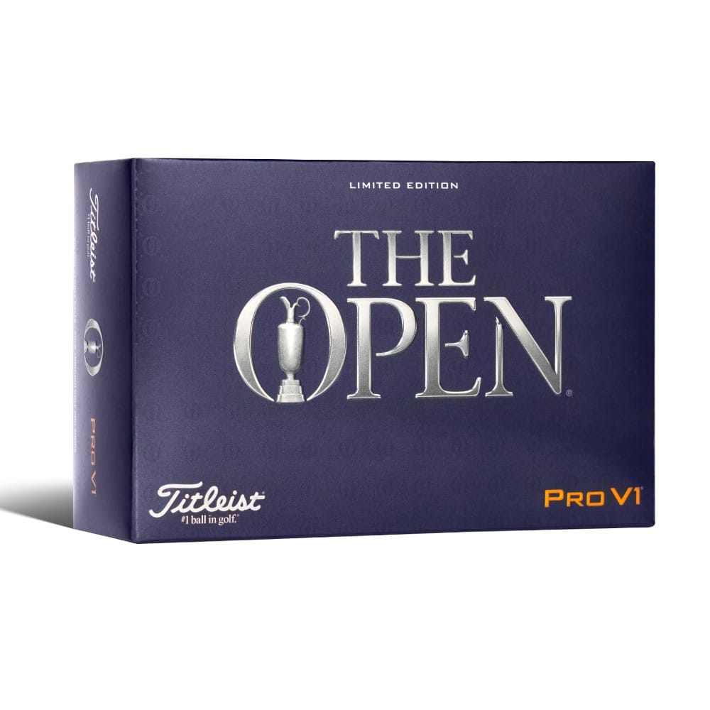 Titleist Pro V1 Golf Balls - The Open Limited Edition (6 Balls
